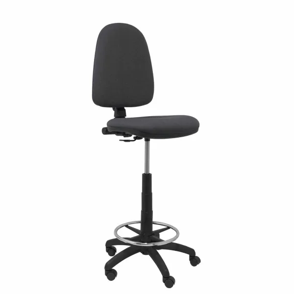 Stool Piqueras y Crespo BALI600 Dark grey PVC
