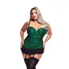 Corset Baci Lingerie Green (3XL/4XL)