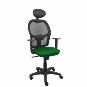 Office Chair with Headrest Alocén Piqueras y Crespo B10CRNC Dark green