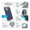 Speck Presidio2 Pro ClickLock & MagSafe - iPhone 16 Pro Max Case (Coastal Blue / Dust Gray / White)