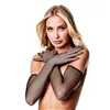 Gloves Baci Lingerie Fishnet Opera Black