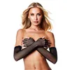 Gloves Baci Lingerie Fingerless Fishnet Opera Black