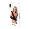 Gloves Baci Lingerie Satin Opera Black