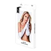 Gloves Baci Lingerie Satin Opera White