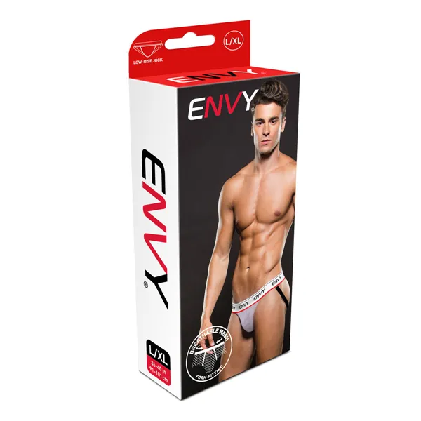 Thong Elastic Lowrise Envy White S/M