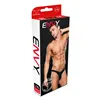 Thong Envy Lowrise Zip Black L/XL