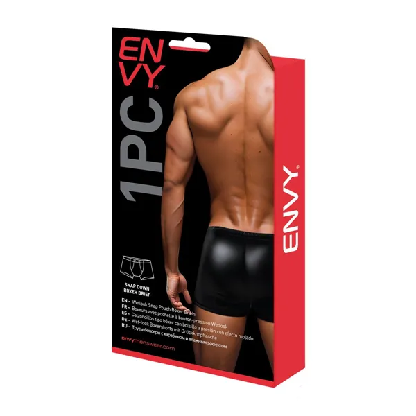 Men's Boxer Shorts Envy Black L/XL