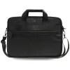 BMW Carbon Pockets & Metal Logo - 16" Notebook Bag (Black)