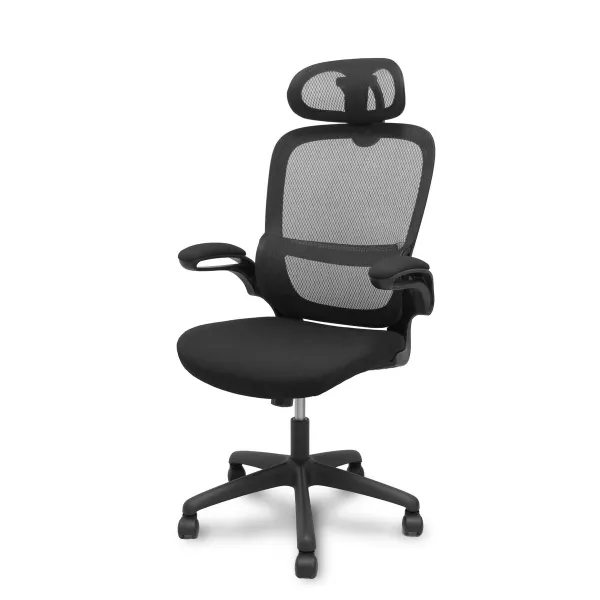 Офисный стул с изголовьем Foröl B840RNC Чёрный