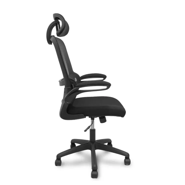 Офисный стул с изголовьем Foröl B840RNC Чёрный