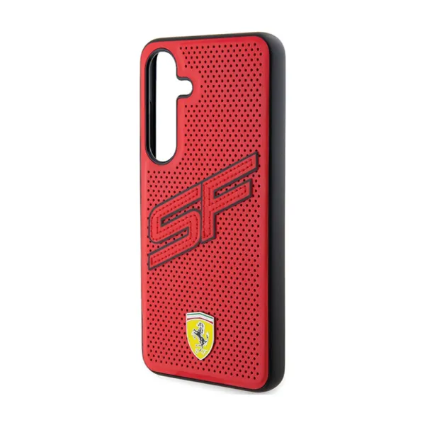 Ferrari Big SF Perforated - Samsung Galaxy S24 Case (Red)