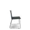Reception Chair Foröl 5523VN840 Black 5 Units