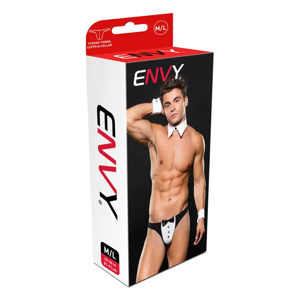 Pleasure Kit Tuxedo Envy EC06-BLKML M/L