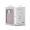 Guess Saffiano MagSafe - Case for iPhone 15 Pro (Pink)
