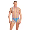 Underwear Set Rainbow Party Multicolour L/XL