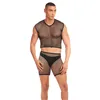 Underwear Set Rainbow Party Black L/XL