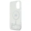 Karl Lagerfeld Liquid Glitter Karl Head MagSafe - Case for iPhone 16 (transparent)