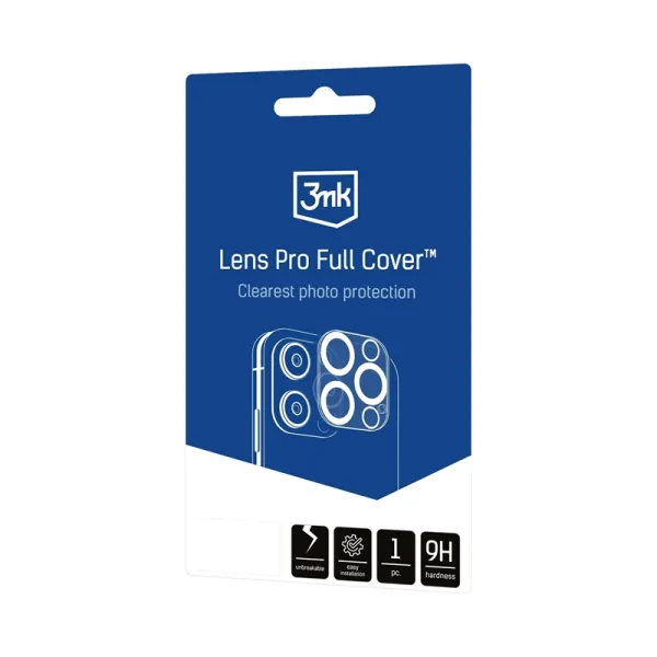 3mk Lens Pro Full Cover - Camera Lens Glass for iPhone Air