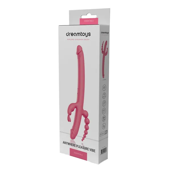 Double Penetration Stroker Dream Toys Essentials Pink