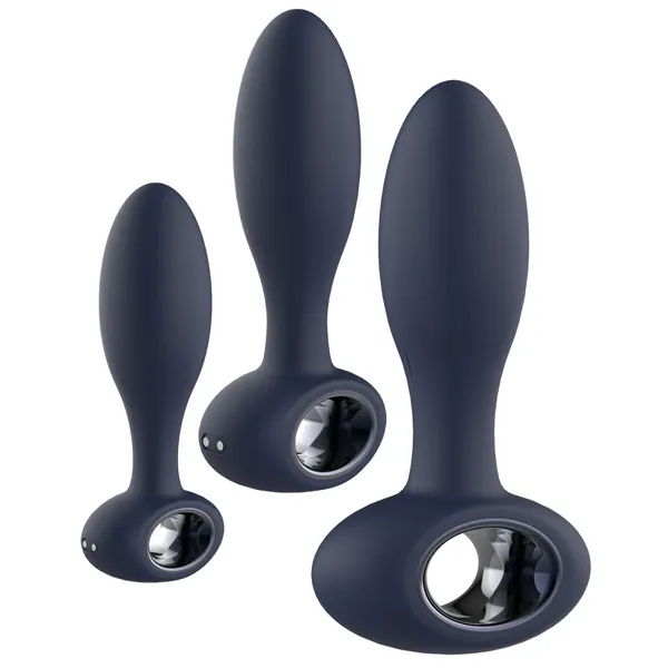 Anal plug Dream Toys STARTROOPERS  Blue 3 Pieces