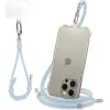 Spigen Universal Strap Set Crossbody & Wrist - Phone Strap for Shoulder & Wrist (Mute Blue)