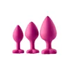 Anal plug Dream Toys Flirts Pink 3 Pieces