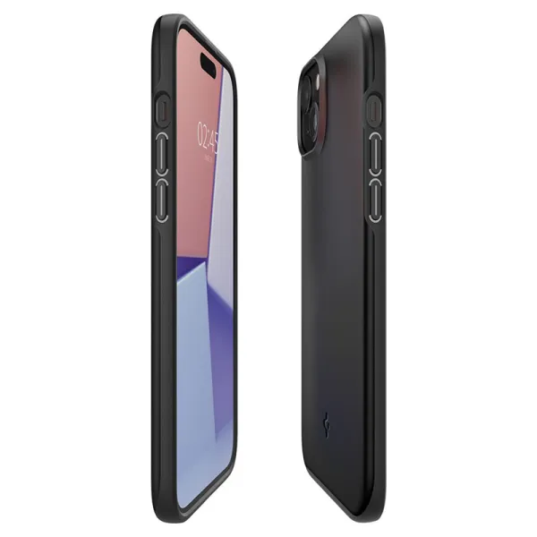 Spigen Thin Fit - Case for iPhone 15 Plus (Black)