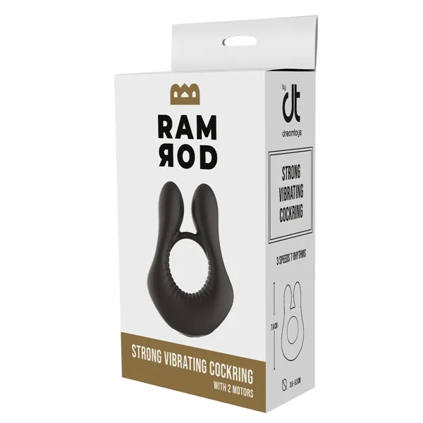 Cock Ring Dream Toys Ramrod Black