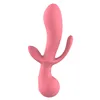 Classic Vibrator Dream Toys Amour Triple Pleasure Pink