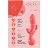 Classic Vibrator Dream Toys Amour Triple Pleasure Pink