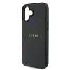 Guess Grained Ring MagSafe - Case iPhone 16 Plus (black)