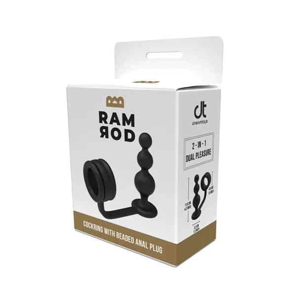 Anal Beads Dream Toys Ramrod Silicone