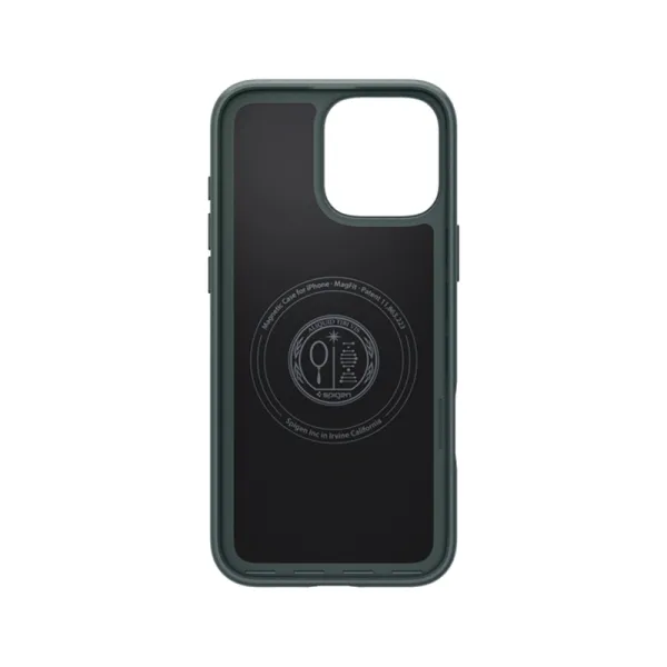 Spigen Thin Fit Mag MagSafe - Case for iPhone 16 Pro Max (Abyss Green)