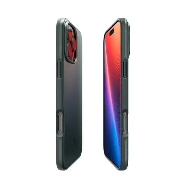 Spigen Thin Fit Mag MagSafe - Case for iPhone 16 Pro Max (Abyss Green)