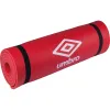 Umbro - Fitness yoga mat with conveyor belt 190x58 cm (red)