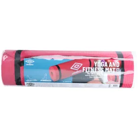 Umbro - Fitness yoga mat with conveyor belt 190x58 cm (red)