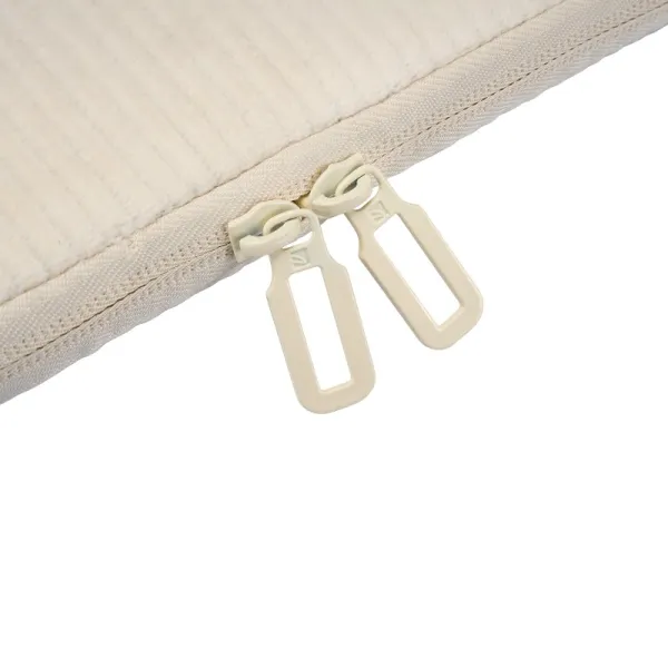 TUCANO Velluto 2 - Cover for MacBook Air 13" (M4/M3/M2/M1/2025-2018) / Pro 13" / Laptop 12" (cream)