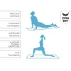 Umbro - Fitness yoga mat with conveyor belt 190x58 cm (red)