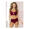 Underwear Set Seven Til Midnight Burgundy