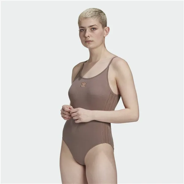 Leotard Adidas Originals RIbbed Brown