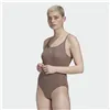 Leotard Adidas Originals RIbbed Brown