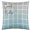 Cushion cover Cool Kids Blue (50 x 50 cm)