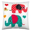 Cushion cover Icehome Elephant (60 x 60 cm)