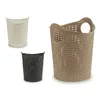 Multi-purpose Plastic Basket Rattan White Brown Black 15 L (35 x 28 x 28 cm)