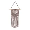 Hanging decoration DKD Home Decor Purple Light brown Bamboo