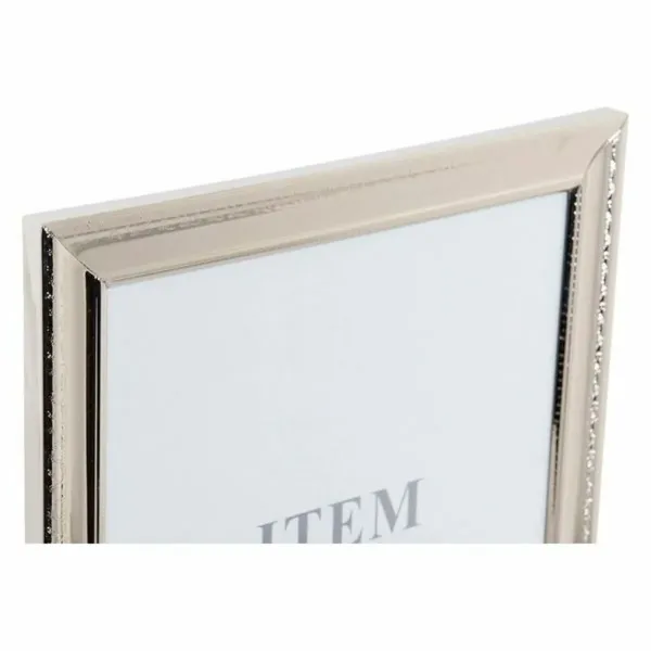 Photo frame DKD Home Decor Multicolour Silver Metal Paper Crystal MDF Wood