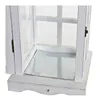 Lantern DKD Home Decor White Crystal Pinewood (21 x 21 x 51 cm)