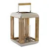 Lantern DKD Home Decor Silver Metal Crystal (23 x 23 x 36 cm)