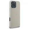 Guess Grained Ring MagSafe - Case for iPhone 16 Pro Max (beige)