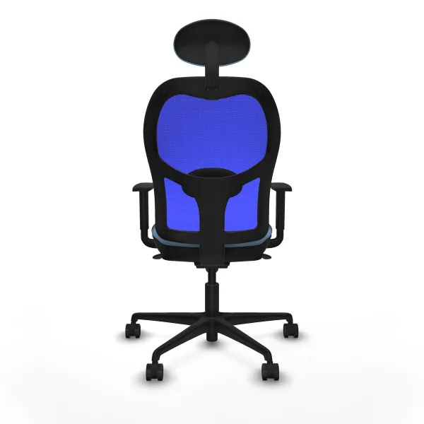 Office Chair with Headrest Jorquera Piqueras y Crespo 1D036N1 Sky blue